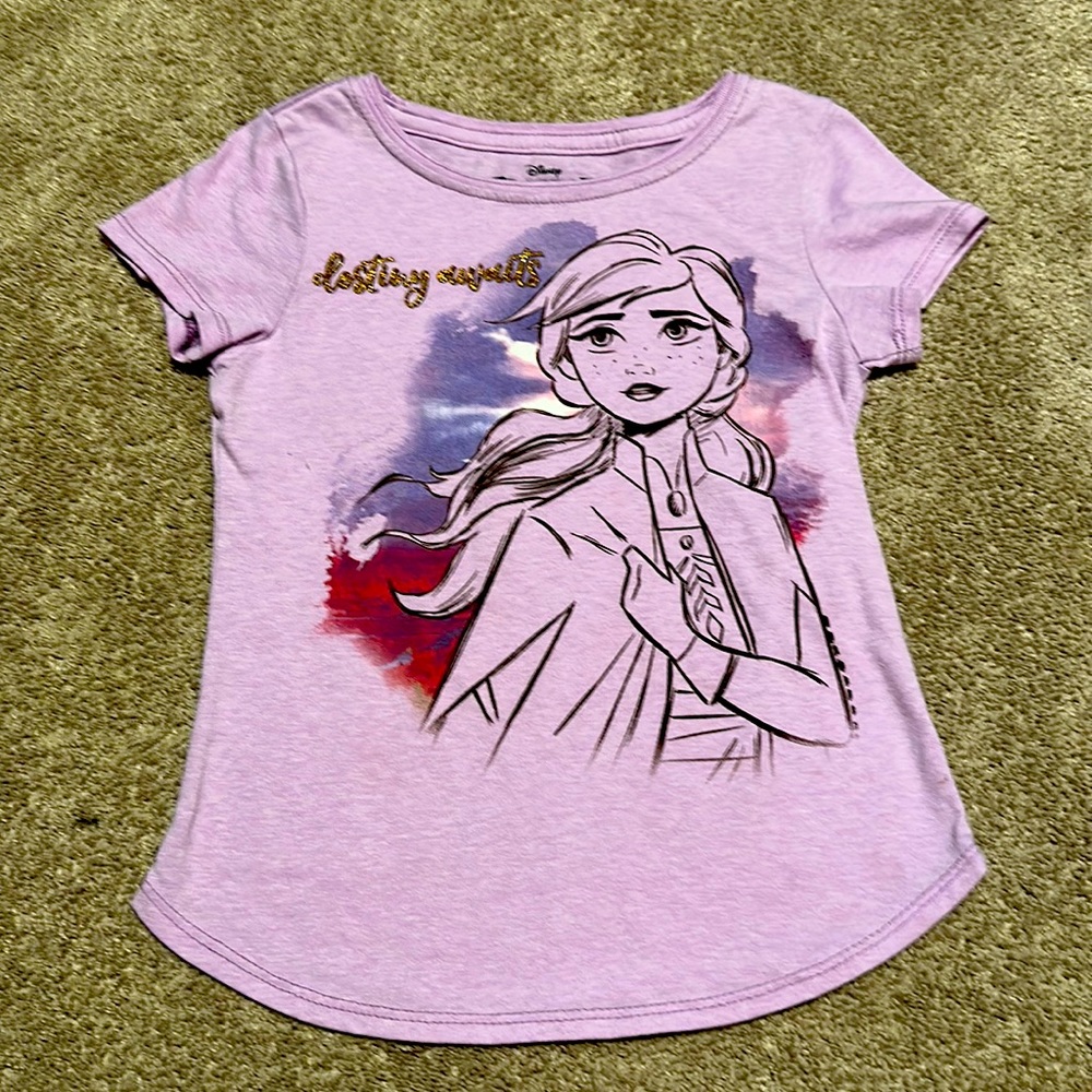 Disney Frozen II girls shirt S (6-6x)